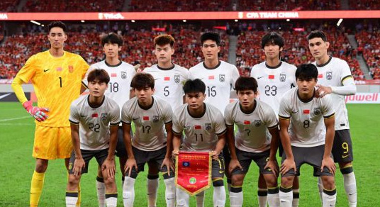 U23亞洲杯預選賽中國隊兩連勝